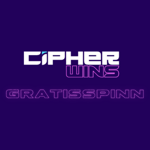 Cipherwins logo og teksten «gratisspinn» under